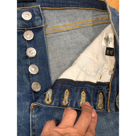 VERONICA BEARD blue Debbie High-Rise Skinny Jeans 26/2 - Picture 7 of 10